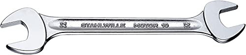 Stahlwille STW10A12X916 1/2 x 9/16-Inch AF Double Open Ended Spanner - Silver