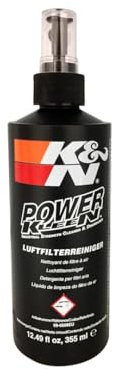 K&N 99-0608EU KFZ und Motorrad Luftfilterreiniger; 12 oz/355 ml Schwarz
