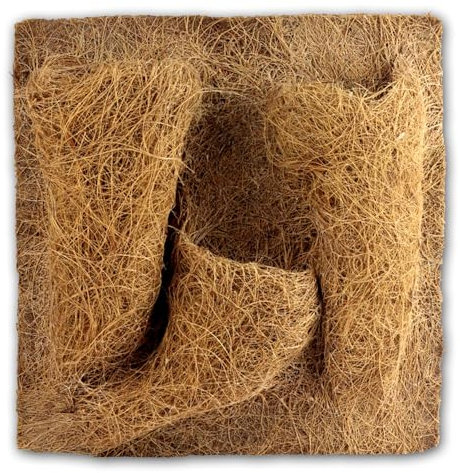 Reptiles Planet - Planting Background - Décor en Fibre de Coco pour Terrarium - 30 x 30 cm