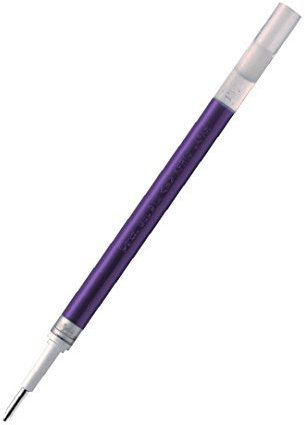 Pentel-Cartuccia di ricambio per penna EnerGel ad inchiostro a gel, colore: viola (Confezione da 12)