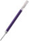 Pentel-Cartuccia di ricambio per penna EnerGel ad inchiostro a gel, colore: viola (Confezione da 12)