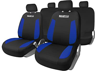 Sparco Strada ABDECKUNGSSET SCHWARZ/BLAU