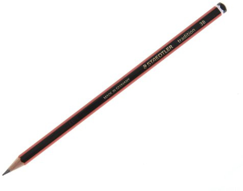 STAEDTLER 1103B Bleistift tradition 110, Härtegrad: 3B