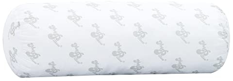 MyPillow Round, Neck and Cervical, Bolster Pillow, Made in USA, 6x18, White