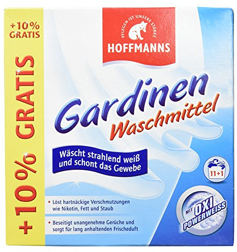 Finish Gardinen Waschmittel mit Oxi Powerweiss, 730g