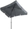 Doppler Absolut wasserdichter Gartenschirm Waterproof 225x120 UV-Schutz 80, Farbe anthrazit