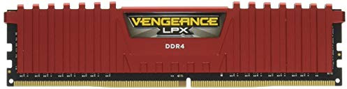 Corsair Vengeance LPX 8GB (1x8GB) DDR4 2400MHz C14 XMP 2.0 High Performance Desktop Arbeitsspeicher, Rot