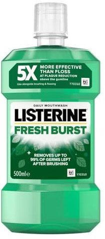 Listerine Fresh Burst Collutorio Anti Batterico - 500 ml
