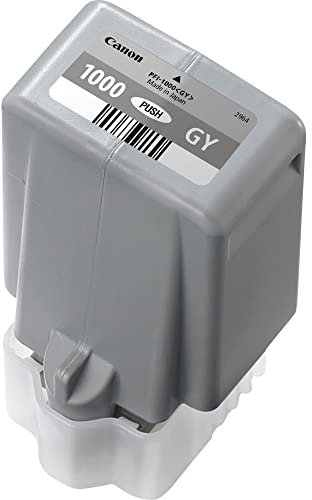 Canon Tintenpatrone PFI-1000 GY grau grey - 80 ml ORIGINAL für imagePROGRAF PRO-1000