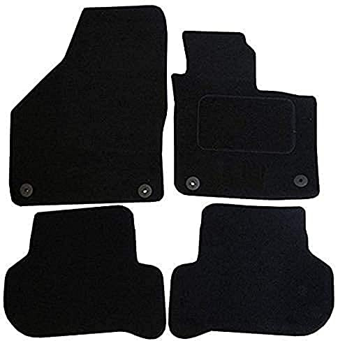 JVL Fully Tailored Carpet Car Mat, Set of 4
