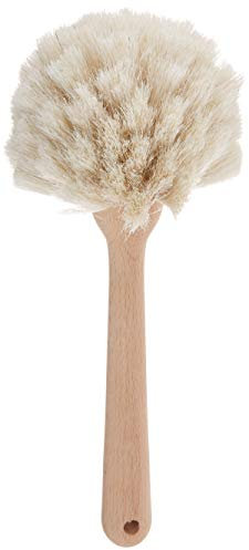 Fox Run 48768 Cleaning, Beachwood, Natural Horsehair Fiber Kitchen Brush