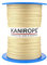 Kanirope® Aramidseil ARABRAID 1mm 100m Gelb 16-fach geflochten