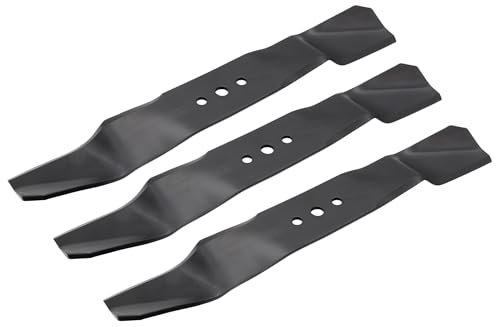 SECURA Jeu de lames (mulching) compatible avec Husqvarna Rider 15 C 965094401 (94cm Carter de coupe) Tracteur de pelouse