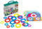 Miniland Translucent Math Color Rings, Logikspiel mit durchsichtigen Ringen für den Leuchttisch