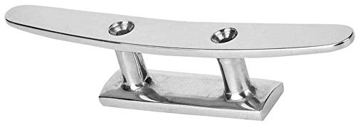 Taquet Bateau d'Acier Inoxydable 6-Inch Accessoire Poli Par Miroir for Marine Base de Corde 12,5 x 3,2cm 5,3mm Trou Attache