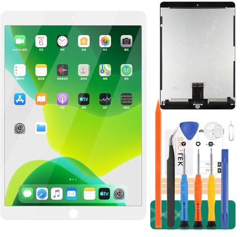 Per iPad Air 3 2019 10.5 Display LCD Sostituzione Dello Schermo A2153 A2123 A2152 Touch Digitizer Pannello di Vetro Assemblea Completa Parti di Riparazione Kit (bianco)