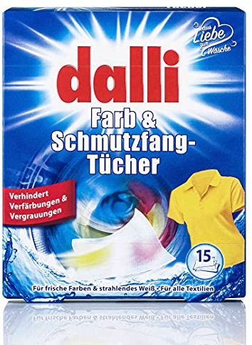 Waschtücher DALLI Farben und Schmutz 15 Stück