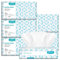 Winner 600 Ct Disposable Face Towel, Biodegradable and Unscented 100% Cotton Tissue, Chemical-Free and Plastic-Free Face Cloths, for Makeup Removing, Skin Cleaning, Traveling, 20 x 20 cm, 6 Pack