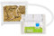 AntHouse - Natürliche Ameisenfarm aus Sand | 3D Basic Set (Sandwich + Futterbox) Weiß | Inklusive Ameisen