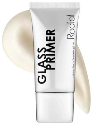 Rodial Glass Primer 30ml, feuchtigkeitsspendende Makeup-Grundierung, mindert das Erscheinungsbild von Poren, Falten und Linien, strahlender Glashaut-Effekt