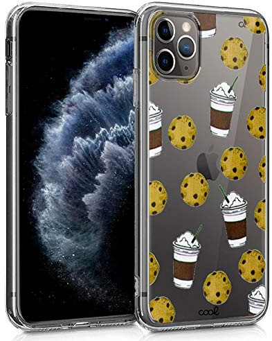Cool Case for iPhone 11 Pro Clear Cookies