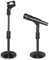 Microphone stand, Mic Stand Adjustable Desktop Metal Mic Stand with Mic for Blue Yeti Snowball & Other Microphone Clip (10.6 Inch-14.6 Inch)
