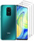 Ydiciv 3 Piezas Protector de pantalla para Xiaomi Redmi Note 9 Cristal Templado, Vidrio Templado HD Transparente, Dureza 9H, Antihuellas, Sin Burbujas