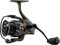 Abu Garcia Spinnrolle, Spike S Spinnrollen, Raubfischangeln, Süßwasserangler, Barsch, Hecht, Zander, Schwarz, 6,2:1 Übersetzung, robust & leicht, 7+1 Lager, 4000SH