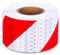 JXAXD Reflektierendes Klebeband 10 cm x 10 m Reflektorband Selbstklebend Wasserdicht Absperrband, Warnaufkleber Reflektierende Aufkleber für Fahrzeuge Autos Anhänger Outdoor(Rot & Weiß)