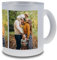 Kiwistar Tasse satiniert Glas - Foto gestalten - individuell personalisiert mit Wunschtext bedruckt - Texttasse selbst gestalten - Tassen selber personalisieren - Spruch - Geschenk - Motivtasse