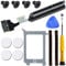 ZHUROUPU 14 Stück SATA Festplattenkabel HDD Stecker für Dell XPS 15 9550 9560 9570 Precision 5510 5520 5530 (schwarz) Inkl. Demontagewerkzeugsatz Schraubendreher