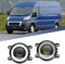 njssjd LED Nebelscheinwerfer für F.iat Ducato 2014-2023, F.iat Panda 2012-2023, F.iat Punto Evo 2009-2011, F.iat Punto Xenon Weiß Nebelscheinwerfer