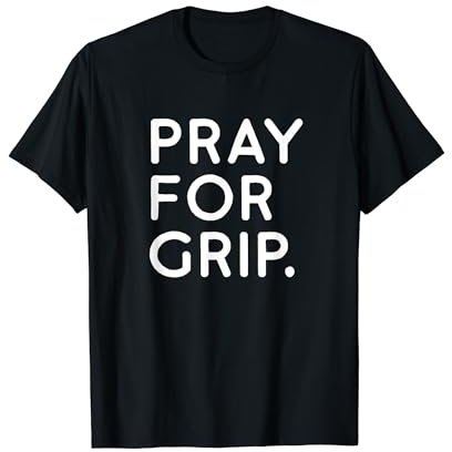 Lustiger Aerialist Pray for Grip Pole Dance Aerial Hoop Lyra T-Shirt