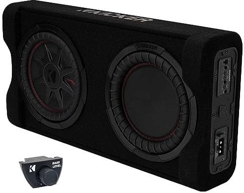 Kicker 51PTRTP10 - TRTP 10 400w Powered Down Firing Loaded Subwoofer Enclosure - Used, Very Good