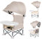 Silla De Camping Para Bebé - Asiento Elevador De Viaje Para Bebé | Asiento De Comedor Para Niños Pequeños Bandeja Extraíble Con Parasol | Silla De Alimentación Para Bebés Silla De Alimentación Plegabl