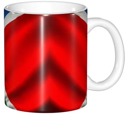 SSIMOO Costa Rica Flag 1 Novelty Ceramic Coffee Mug–Quirky and Fun Gift Box Set,Personalized and Adorable Mug,Cup