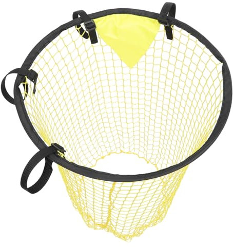 MUSISALY Rete Per Allenamento Calcio in Poliestere Leggera e Resistente Bersaglio Per Tiri Di Precisione Accessorio Per Pratica Nel Giardino Rete Obiettivo Per Migliorar Mira Tecnica
