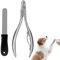 Coupe-griffes pour chiens de grande taille | Coupe-griffes robuste pour chiens | Coupe-griffes pour chiens | Lime à ongles pour chiens de grande et moyenne taille