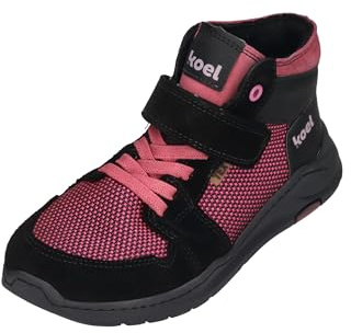 KOEL Trendige Barfußschuhe mit Wollfleece Futter Speed Sohle Modell Sky TEX in Blau oder Pink/Schwarz