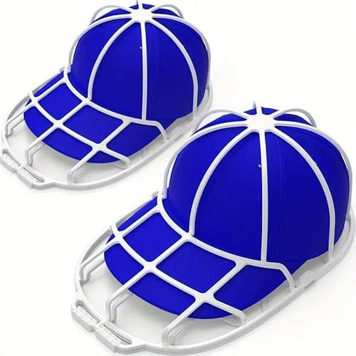 snowzhi Ultimate Hat Saver - Lavadora de gorras de béisbol para lavadora - Protege, restaura la frescura con una limpieza sin esfuerzo - Diseño de ajuste personalizado que garantiza la retención del