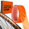 CNCLOL Fahrrad Tubeless Felgenband,Tubeless Band 35mm Rim Tape 10m - Haftklebstoffe Fahrrad Klebeband für Schlauchlose Fahrradreifen MTB,Rennrad, Gravel, Mountain,Road Bike.Semi-transparent