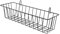 Amosfun Iron Hanging Basket Kitchen Pantry Organizers and Storage Wire Basket Washroom Wall Organizer Unit Bathroom Organiser Wire Storage Baskets Toilet Organizer Mesh Dispenser Lid Black