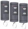 Lot de 3 émetteurs portatifs compatibles avec Hörmann - 40,685 MHz - Pour porte de garage Hörmann HSM2-40, HSM4-40, HSE2-40, HSE4-40, HS2-40, HS4-40, 2 canaux