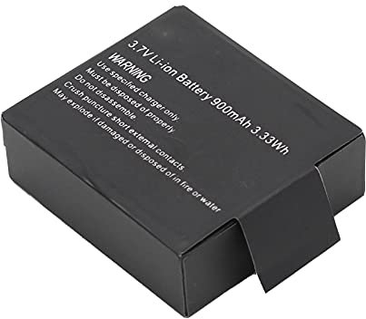 SJ4000 SJ5000 M10 Original Sportkamera 3,7 V 900mAh Liion Batterie Stromversorgung Schwarzer Lithium -Ionen -Akku