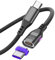 240W Magnet Ladekabel USB C 1m 16PIN Ladekabel Magnetisch Superschnelle Aufladung Magnetisches USB C Ladekabel 48V/5A Schnelllade und Datenübertragungs für Phone 15/Samsung S22/MaBook