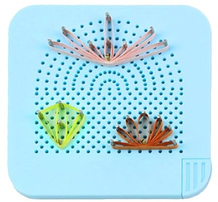 Quilling Board Pins - Curling Shape Guide, Vorlagenraster
