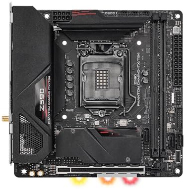 Fit For ASRock Z590 PHANTOM GAMING-ITX/TB4 Motherboard Support i9-11900KF 10900K i7-11700K 10700KF i5-11600K 10600 CPU 4xDDR4 M.2 ITX motherboard