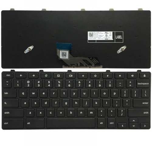 QMLQRGKF Compatible US Keyboard For Chromebook 11 3180 3189 2-in-1 Education Model