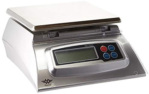 My Weigh Balance de Cuisine 7Kg 1g, INOX, Silber, 17,5x17,5x14 cm