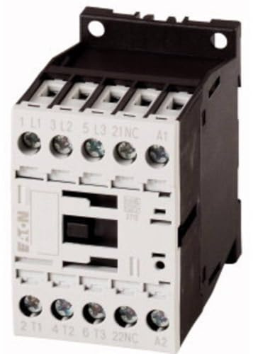 Eaton 290108 Leistungsschütz, 3-polig + 1 Öffner, 7, 5 kW/400 V/AC3, DC-Betätigt